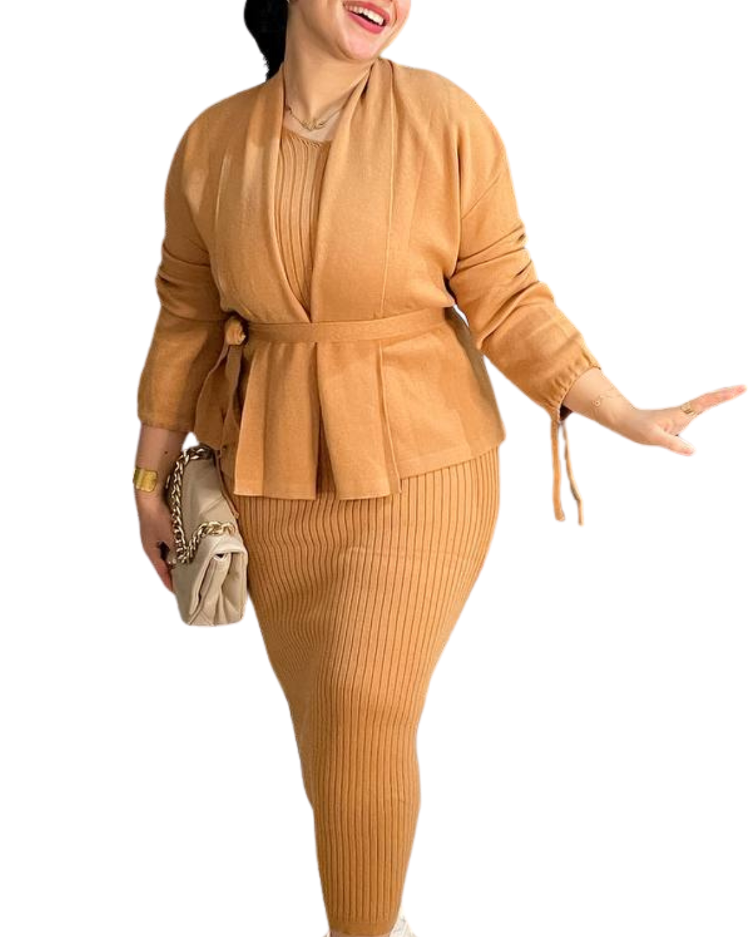 Women’s Layered Dress & Jacket Set