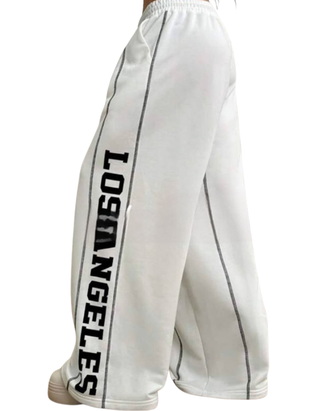 Wide Leg Printed Pants